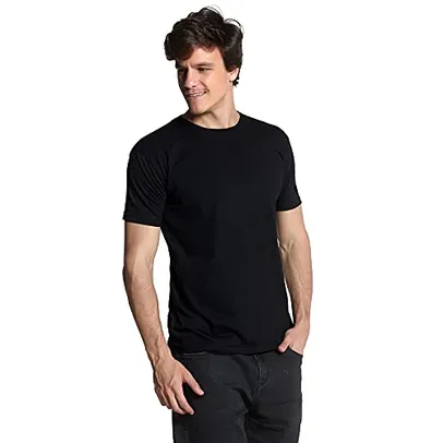 Camiseta Gola Redonda Basic Regular Sortida - Polo Match (Preto, P)