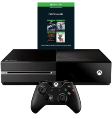 Xbox One 500GB + Escolha Seu Jogo (Via Download)