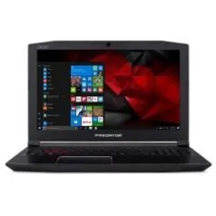 Notebook Gamer Acer Predator Helios 300 i7-7700HQ 16 GB RAM GTX 1060 R$ 4868