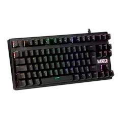 Teclado Mecanico Gamer Mancer Ghoul, RGB, ABNT2, Switch Outemu Azul, MCR-GHL-RGB01