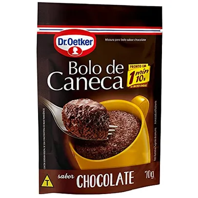 [PRM LV 10 PG 2,66 CDA] Dr.Oetker Bolo de Caneca Chocolate 70G