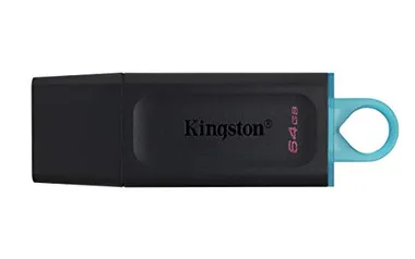 Kingston 64Gb Datatraveler Exo Type-A Flash Drive Usb 3.2, Gen1