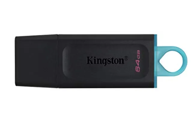 Kingston 64Gb Datatraveler Exo Type-A Flash Drive Usb 3.2, Gen1