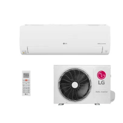 Ar-Condicionado Split HW LG Dual Inverter Voice UV Nano 9.000 BTUs Quente/Frio 220V