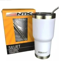 Copo Térmico Siluet Ntk Quente/frio Aço Inox 850ml