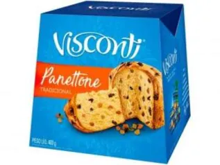 [Cidades selecionadas] Visconti Panettone Tradicional (400g) | R$2