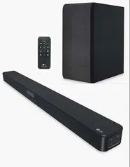 [C.OURO] Soundbar LG com Subwoofer Bluetooth 300W - 2.1 Canais SN4 | R$887