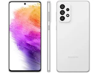 Smartphone Samsung Galaxy A23 128GB Branco 4G - Octa-Core 4GB RAM 6,6” Câm Quádrupla + Selfie 8MP