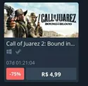 Call of Juarez 2: Bound in Blood | R$4