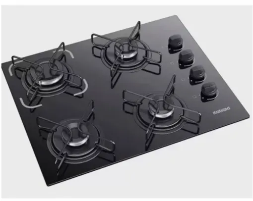 Fogão Cooktop Essencial 4 Bocas Itatiaia