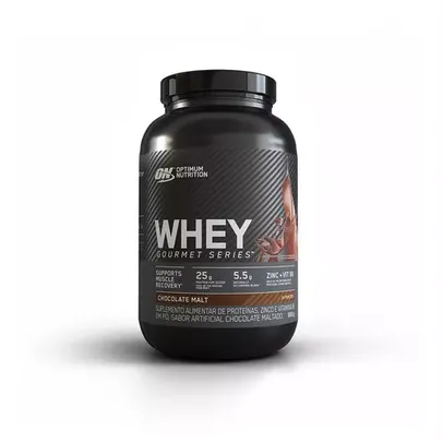 Whey Protein Gourmet 100% 900g Optimum Nutrition Sabor Chocolate