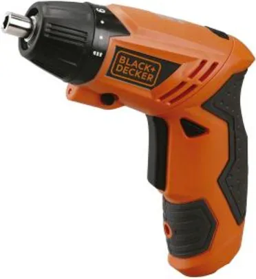 [PRIME] Black+Decker Parafusadeira 4.8V com 16 Acessórios