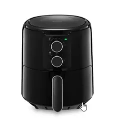 Fritadeira Elétrica Sem Óleo Air Fryer Elgin Cube Fry AFG40 4,2L - Preta - 220V