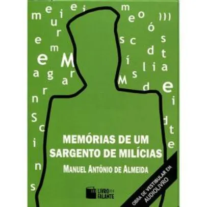 Livro - Memórias de Um Sargento de Milícias (Audiolivro)