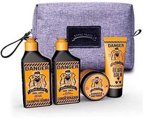 Kit de Viagem Danger Barba Forte | R$ 44