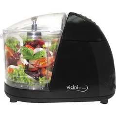 Mini Processador 375ml Vicini EPV-86 Preto