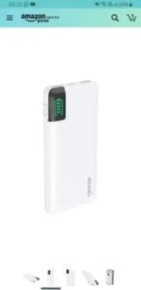 Carregador Portátil Universal 10.000Mah Geonav | R$68