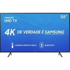 Smart TV LED 58'' UHD 4K Samsung 58RU7100 | R$2.277