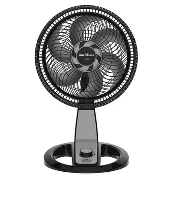 Ventilador de Mesa Britânia Turbo c/6 Pás 30 cm BVT320P