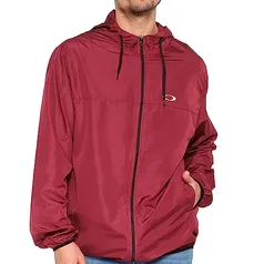 [Tam M] Jaqueta Oakley Masc Mod Oakley Windbreaker, Masculino, M, Vinho