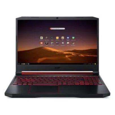 Notebook Gamer Acer AN515-54-574Q Intel Core i5-9300H 8GB 512SSD Geforce GTX 1650 4GB Tela 15" Endless OS R$5199