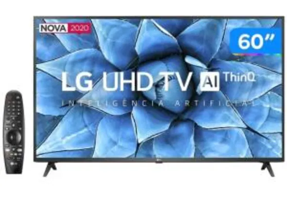 [cliente ouro] Smart TV 4K LED 60” LG R$3039