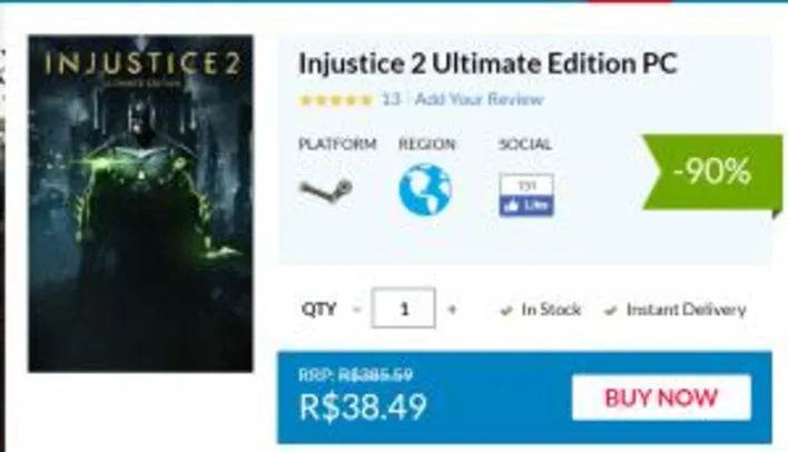 Injustice 2 Ultimate Edition PC