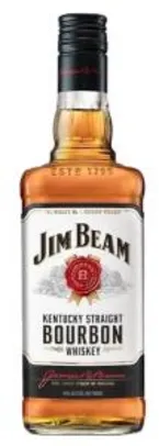 Whisky bourbon Jim bean white 750mL | R$69