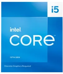 PROCESSADOR INTEL CORE I5-13400F, 10-CORE, 16-THREADS, 2.5GHZ (4.6GHZ TURBO), CACHE 20MB, LGA1700, BX8071513400F