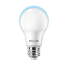Lâmpada Led Philips 9W bivolt luz branca fria 6500K base E27 