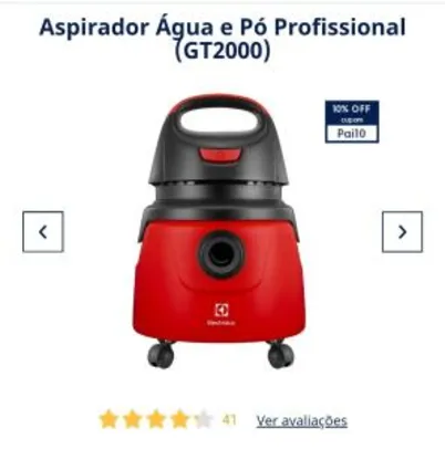 Aspirador Água e Pó Profissional (GT2000) | R$262