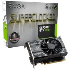 Placa de Vídeo VGA EVGA NVIDIA GeForce GTX 1050 2GB SC ACX GDDR5 02G-P4-6152-KR