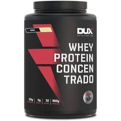 Foto do produto Whey Protein 900g Concentrado - Dux Nutrition, Coco