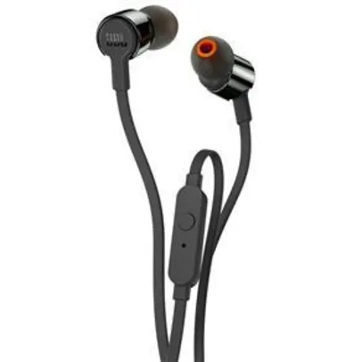 [1ª compra usando Recarga Pay] Fone de Ouvido In EAR T210 Preto JBL - R$35