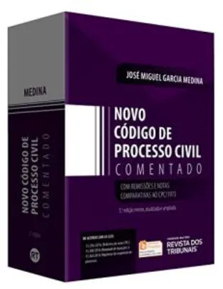 Livro: Novo Código de Processo Civil Comentado | R$190