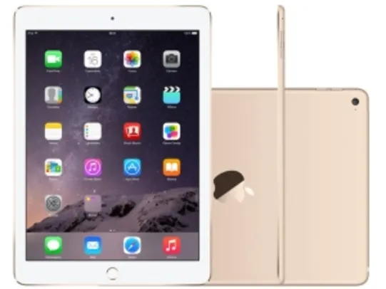 iPad Air 2 Dourado R$ 2.499