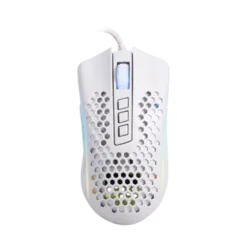 Mouse Gamer Redragon Storm Lunar White | R$139