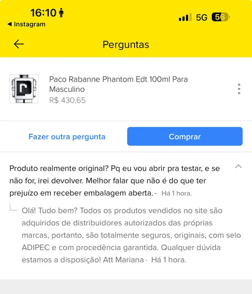 Imagen na descrição da promoção