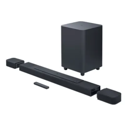 Soundbar JBL Bar 1000 7.1.4 Dolby Atmos e DTS:X reais