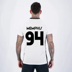 Camisa Corinthians Dry Memphis 94 Branca e Preta - P