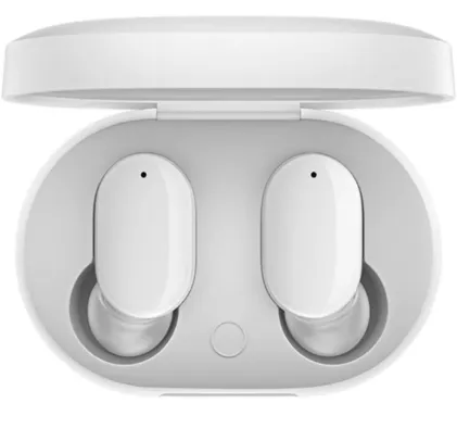 Fone de Ouvido Intrauricular Xiaomi Redmi AirDots 3 - Bluetooth 5.2 - LANÇAMENTO (Branco) | R$ 164