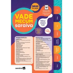 Livro - Vade Mecum 2022 Saraiva - Tradicional - 33ª Edição