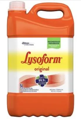 [PRIME / RECORRÊNCIA] Desinfetante Lysoform Bruto Original 5 Litros R$25