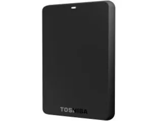 HD Externo 1TB Toshiba CanvioBasics 3.0 - USB 3.0 - R$ 199