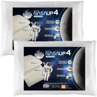 Nasa Up4 Alto 14cm Altura - Kit Com 2 Peças - Fibrasca - R$75