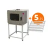 Imagem do produto Forno Turbo a Gás 5 Níveis Prp-5000 Bivolt + 5 Esteiras Alumínio 50g 58x70 - Progás