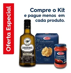 Kit Fettuccine E Molho Pomodoro Com Azeite Vintage