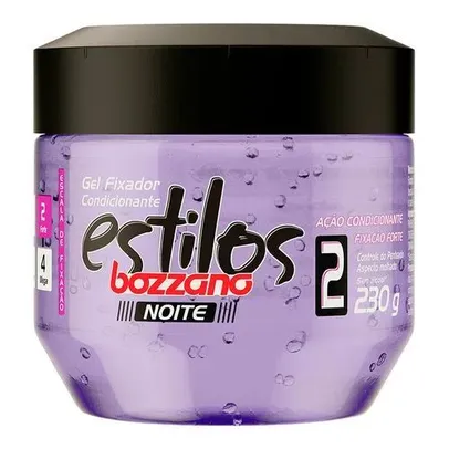 Gel Condicionador Fixador Bozzano Estilos Fator 2 Noite 230g | R$ 3