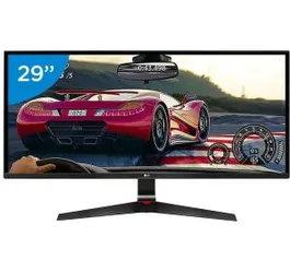 ( Cliente ouro/ Selecionados) Monitor LG 29 ULTRAWIDE 75HZ 1ms | R$1217