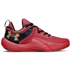 Tênis de Basquete Masculino Under Armour Dagger Vermelho